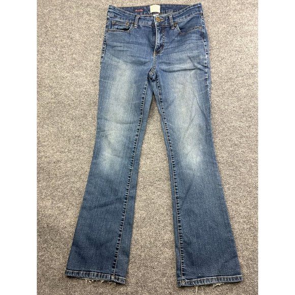 St. John's Bay Jeans 46 St Johns Bay Bootcut Jeans Womens 8 Blue